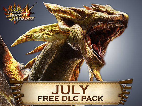 Monster Hunter 4 Ultimate Free DLC line-up for July