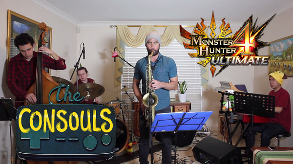Jazz quartet, The Consouls, covers Cathar theme from MH4U