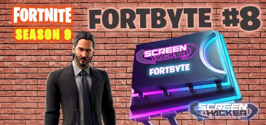 Fortnite Season 9 - Fortbyte 8 Location