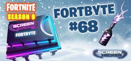 Fortnite Season 9 - Fortbyte 68 Location