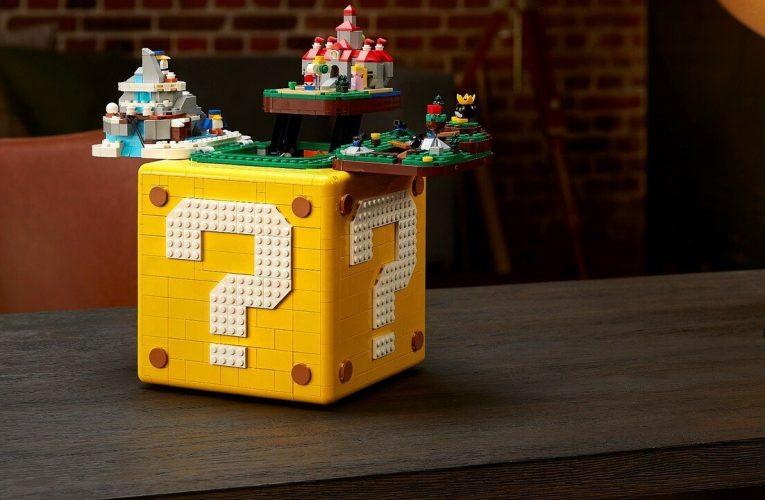 Il y a un secret caché à l'intérieur de l'ensemble de blocs de questions LEGO Super Mario