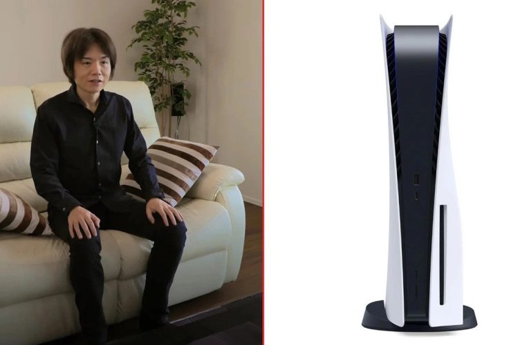 A caso: Sakurai sembra finalmente prendersi una pausa da Smash Bros. Sviluppo, Con la PS5