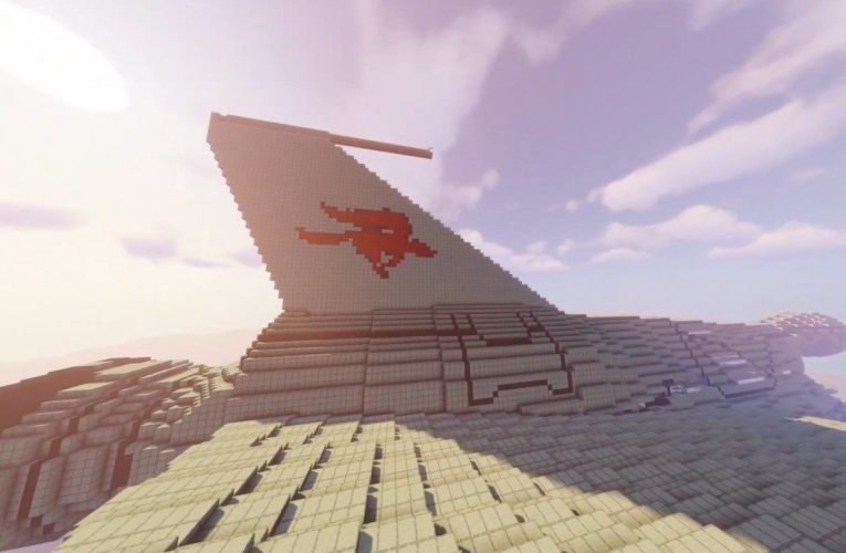 A caso: Ci è voluto un anno per costruire questo modello in scala della grande volpe di Star Fox in Minecraft