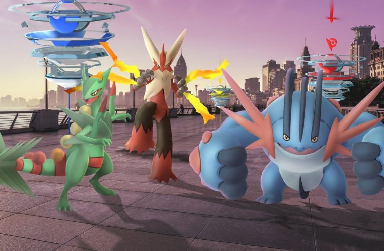 Mega esceptil, Blaziken y Swampert debutan en el evento Pokémon GO la próxima semana