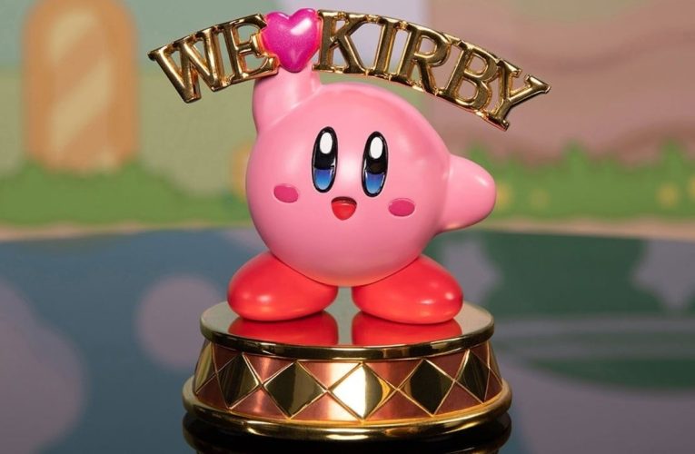 Primero 4 Figures presenta la nueva miniestatua metálica de Kirby, Pedidos por adelantado ahora abiertos
