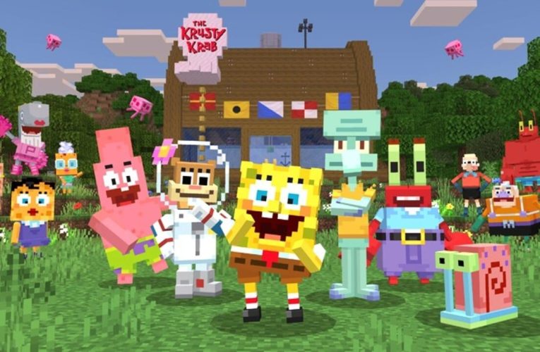 El nuevo complemento Bob Esponja de Minecraft ya está disponible en Switch