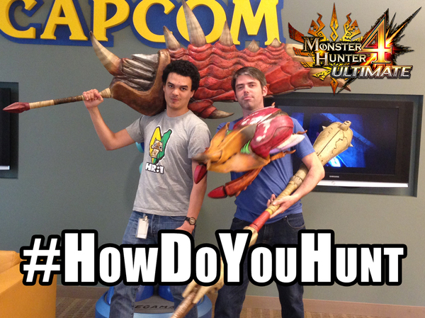 #HowDoYouHunt contest: win a life-size replica of YOUR favorite MH4U weapon