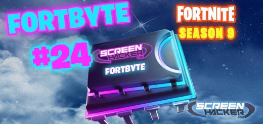 Fortnite Season 9 - Fortbyte 24 Location