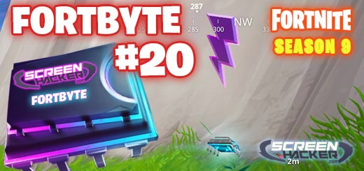 Fortnite Season 9 - Fortbyte 20 Location