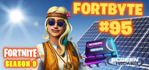 Fortnite Season 9 - Fortbyte 95 Location