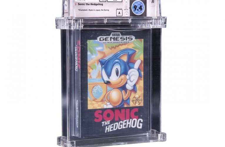 "Certificato WATA"’ La copia di Sonic The Hedgehog viene venduta a un prezzo record