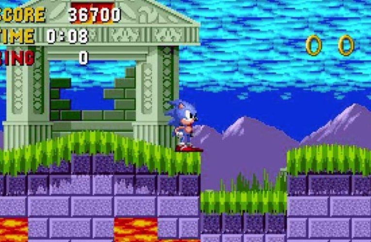 Aleatorio: Espera un segundo, Seguro que se parece a Mario en Sonic The Hedgehog's Marble Zone