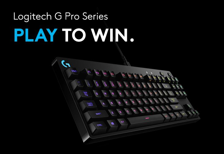 Presentamos el teclado mecánico para juegos Logitech G Pro