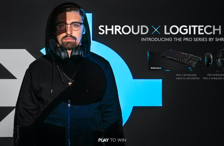 Logitech G and Shroud Collaborate On Special Edition PRO Gaming Gear