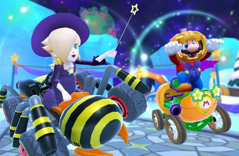 Mario Kart Tour hat jetzt "Busfahrer"’ Waluigi und mehr Halloween-Outfits