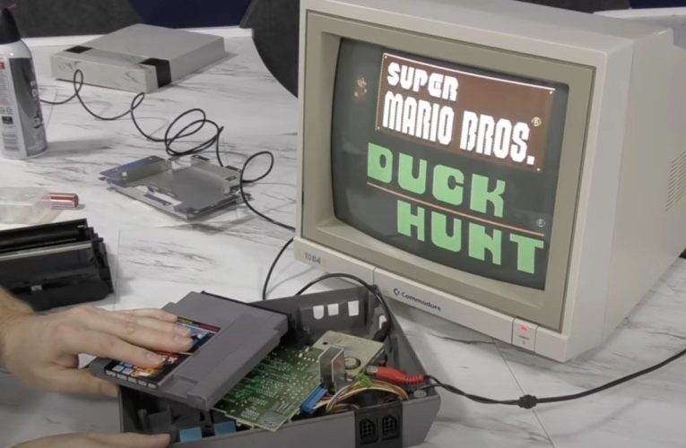 Willkürlich: “Roadkill-NES” Gefunden an der Seite der Texas Freeway, die wieder funktionsfähig ist