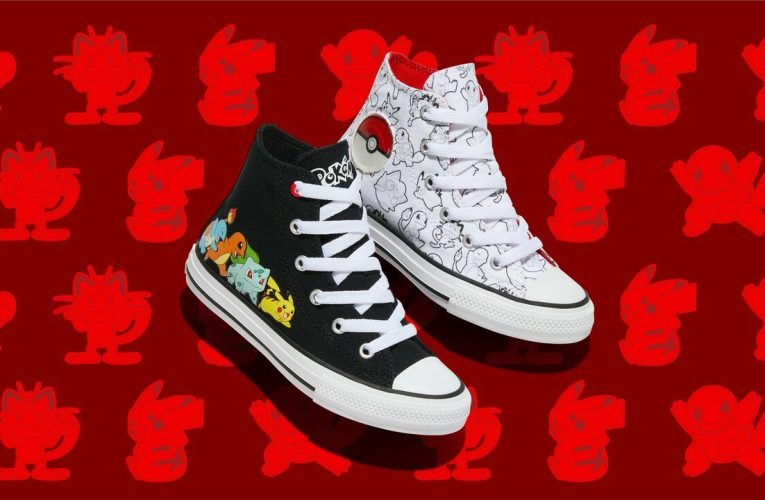 New Pokémon Converse Collection Includes Shoes, Shirts, Hats And More