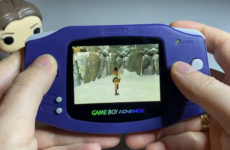 Aléatoire: L'OG Tomb Raider a l'air incroyable sur Game Boy Advance