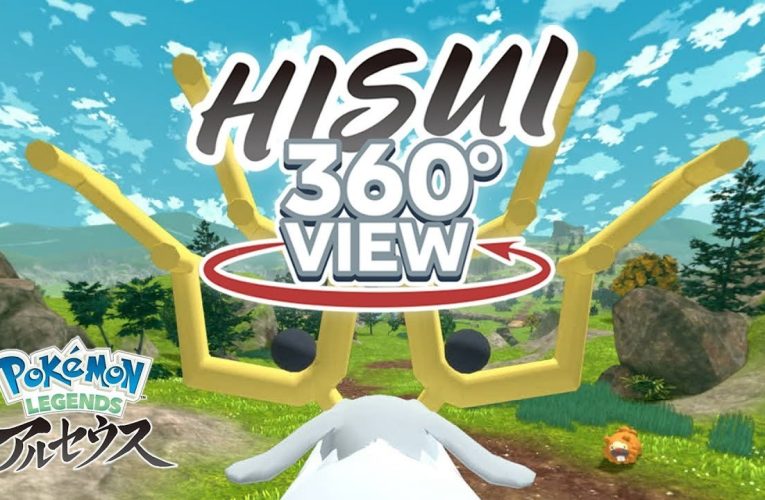 Video: Here’s A First-Person Look At Pokémon Legends: Arceus In ‘Hisui 360° View’