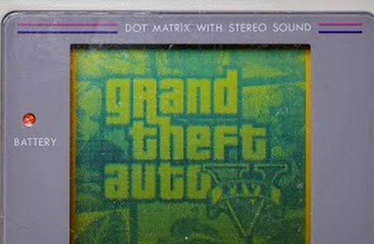 Aléatoire: Voici GTA V joué sur un Game Boy (Oui, Vraiment)