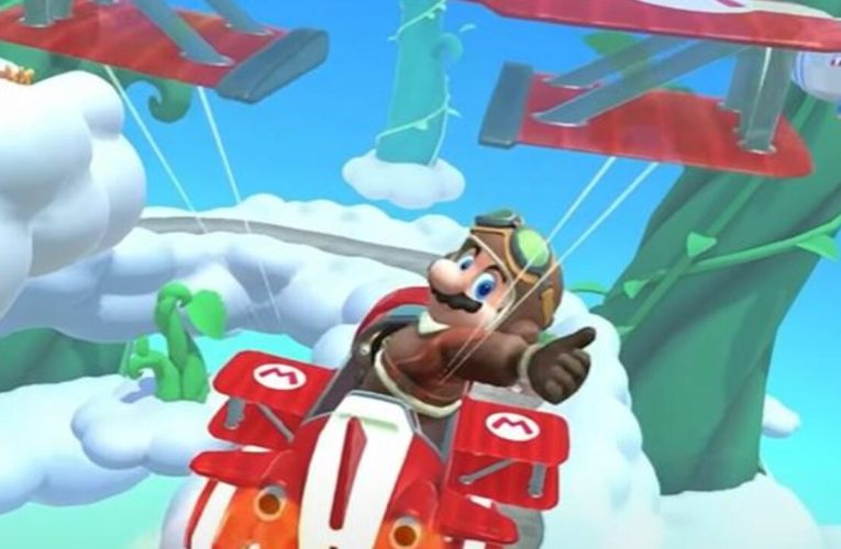 GBA Sky Garden Showcased For Mario Kart Tour, GBA Sky Garden präsentiert für Mario Kart Tour