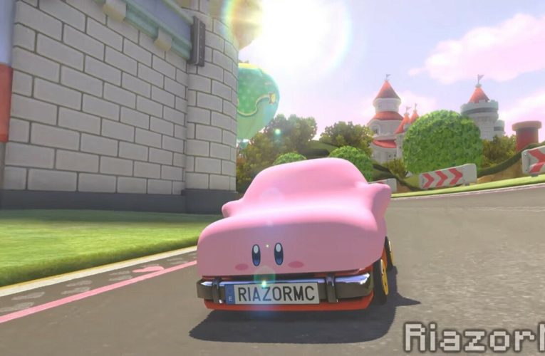 Video: What If Mario Kart Let You Drive Car Mouth Kirby?