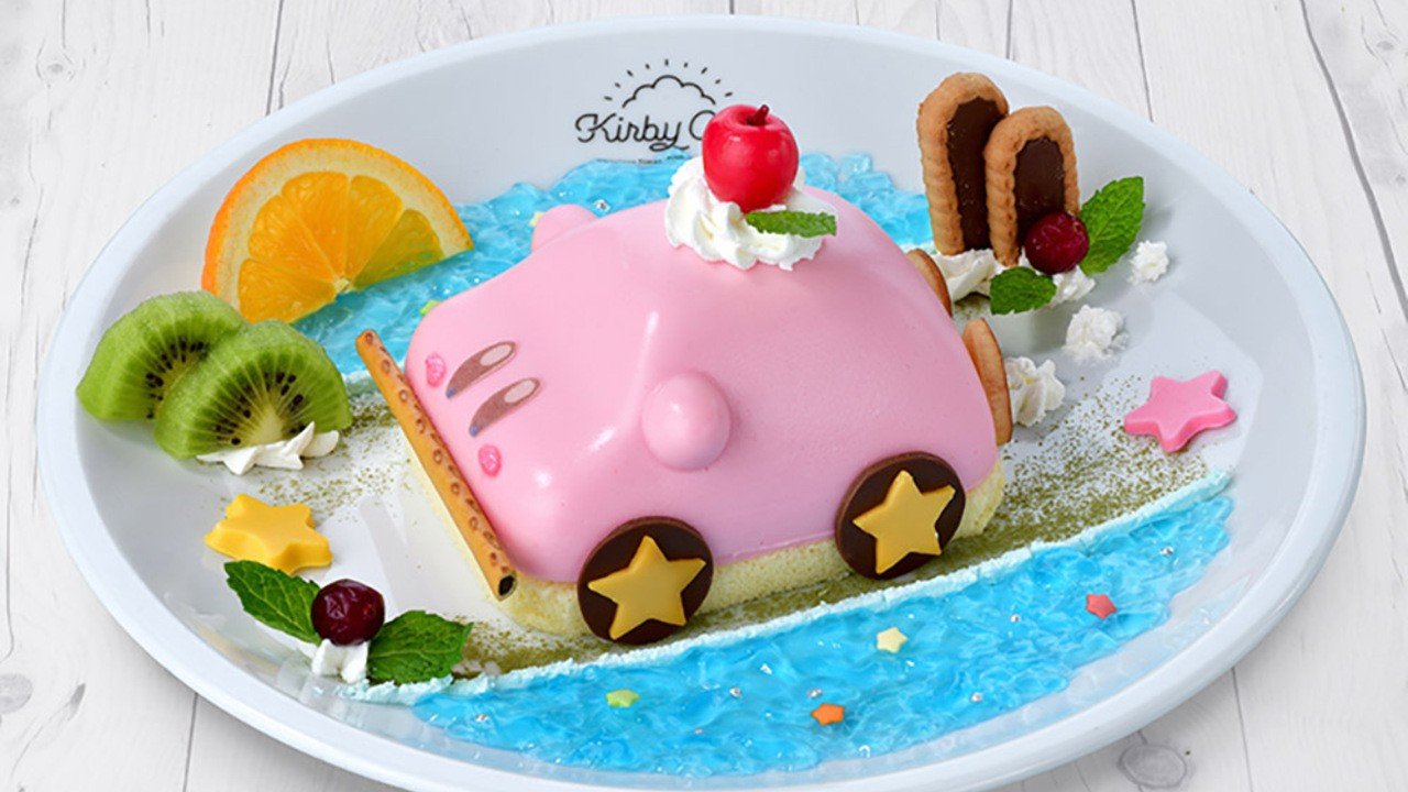 Aleatorio: Puedes comer el verdadero pastel de Kirby Car en The Kirby Café -