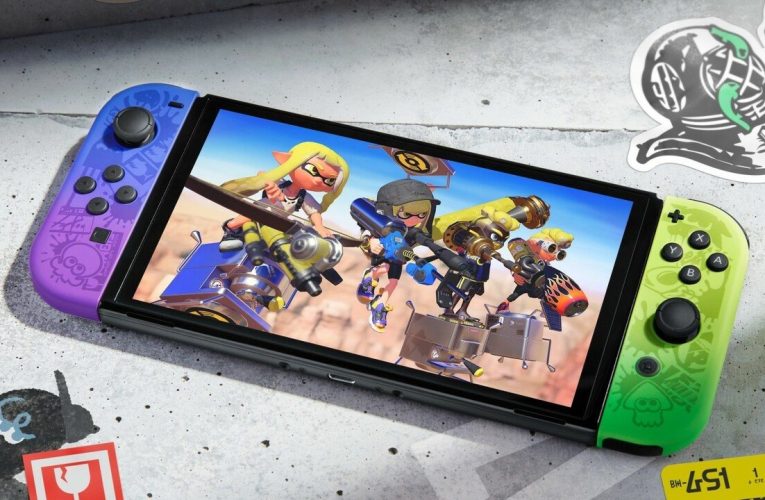 Nintendo Reveals A New And Colourful Splatoon 3 Switch OLED