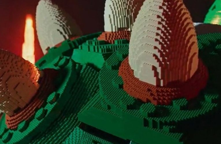 Here’s Your First Look At Nintendo’s 14-Feet Tall LEGO Bowser For Comic-Con