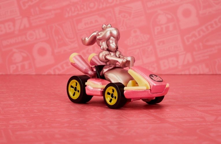 Mattel aggiunge Pink Gold Peach alla sua linea Mario Kart Hot Wheels