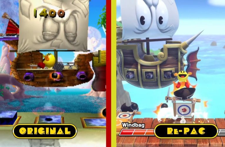 Vidéo: Bandai Namco partage la comparaison graphique Pac-Man World Re-Pac