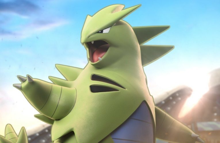 Tyranitar entfesselt seine Kraft im neuen Pokémon Unite-Trailer