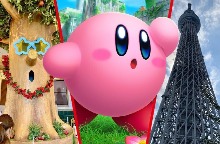 Kirby Café Tokio – Pasamos el modo bocado completo debajo de la torre más alta del mundo