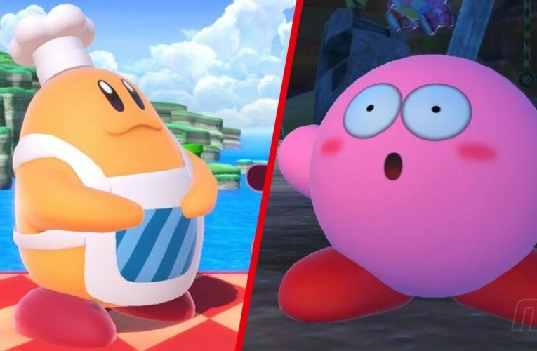 Aleatorio: Los fanáticos crean un juego de cartas de Kirby con el chef Kawasaki en microbikini