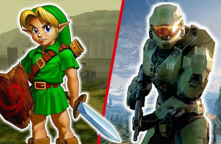 Willkürlich: Dieses Zelda: Ocarina der Zeitkarte in Halo: Unendlich ist absolut brillant