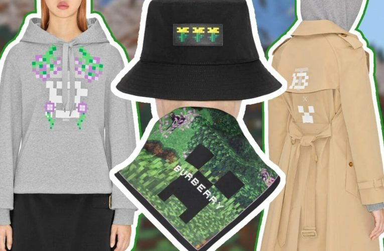 Aléatoire: Minecraft s'associe à Burberry pour créer des produits de fantaisie coûteux