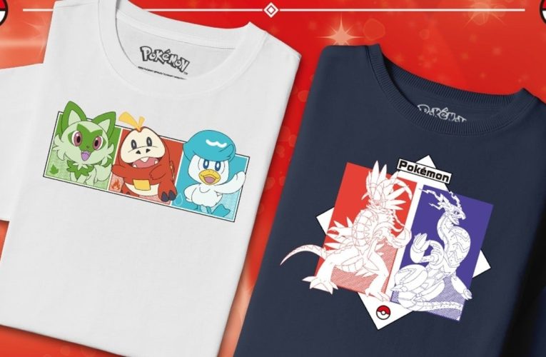 Pokémon Scarlet et Violet traités avec une nouvelle gamme de vêtements