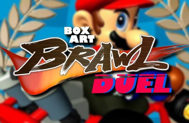 Box-Art-Schlägerei: Duell – Mario Kart: Super Schaltung