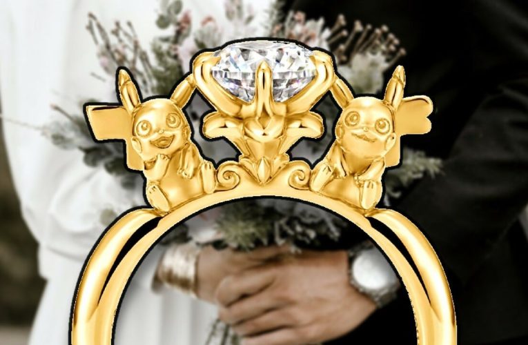 Random: You Should Definitely Propose To Your Partner With This Gigantic Pikachu Ring