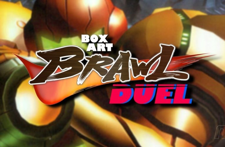 Pelea de arte de caja: Duelo – Cazadores principales de Metroid