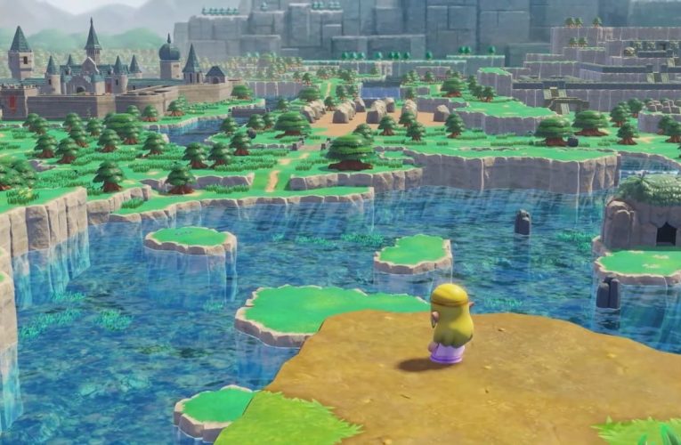 Aquí hay otra mirada a The Legend Of Zelda: Mapa mundial de ecos de sabiduría