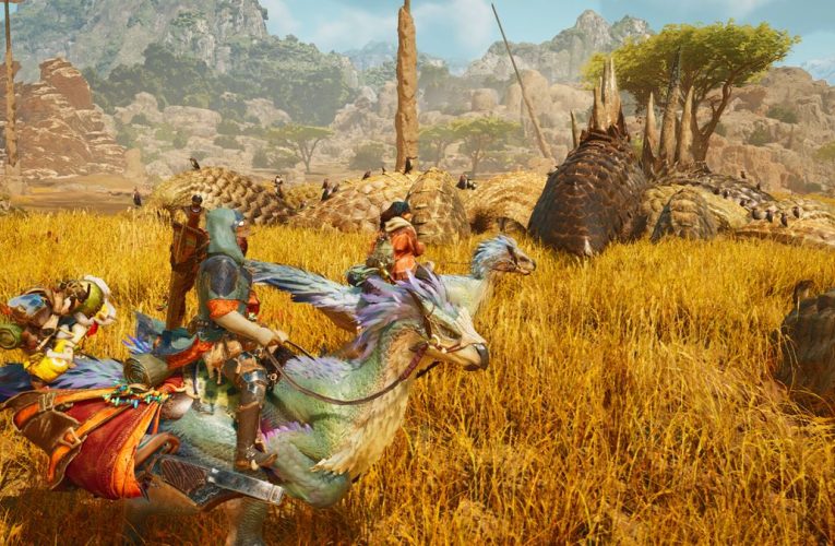 I’m not saying Monster Hunter Wilds will be GOTY, but your custom character hits the legendary anime Akira slide on a giant bird and I don’t see any other games doing that