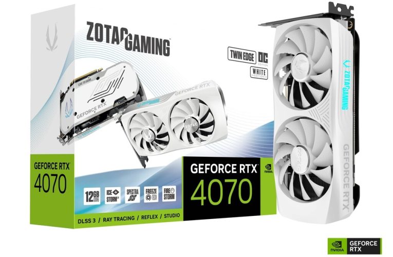 Zotac stellt seine GeForce RTX vor 4070 GDDR6 Twin Edge-Serie