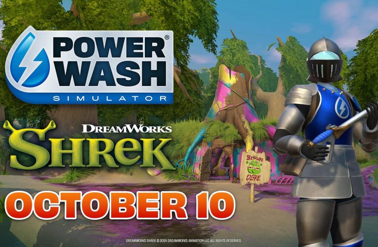 Shrek de DreamWorks Animation se une a PowerWash Simulator en octubre 10, 2024