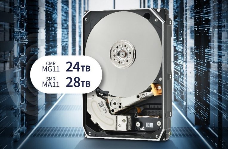 Toshiba Reveals CMR 24 TB and SMR 28 TB Hard Disk Drives