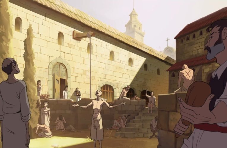 Jeu furtif du monastère « La pierre de la folie’ Trace une sortie en janvier