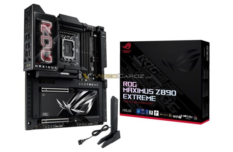 ASUS Z890 Motherboards for Upcoming Intel “Arrow Lake” Processors Leak