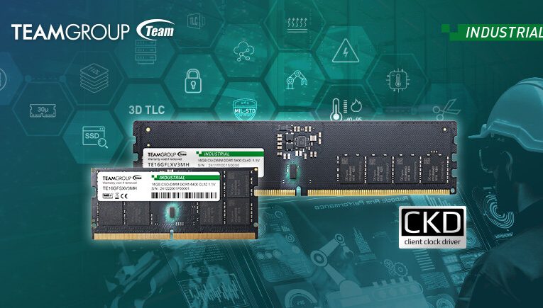 TEAMGROUP Launches the Industry’s First Industrial-Grade DDR5 6400MHz CU-DIMM/CSO-DIMM