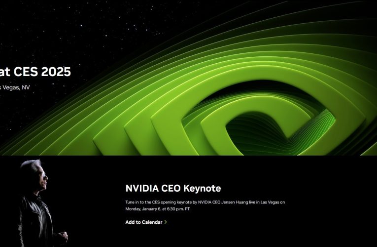 NVIDIA’s Jensen Huang to Lead CES 2025 Keynote