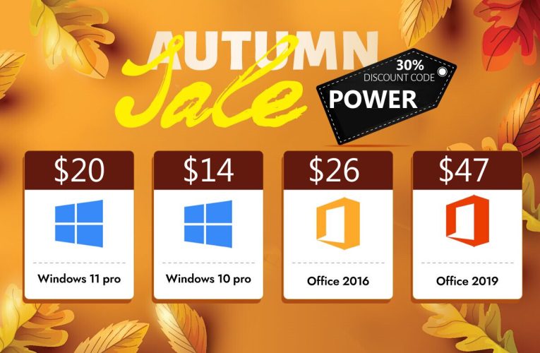 URCDKeys Autumn Sale: Get Windows 11 Pro for $20 and Office Starting $26